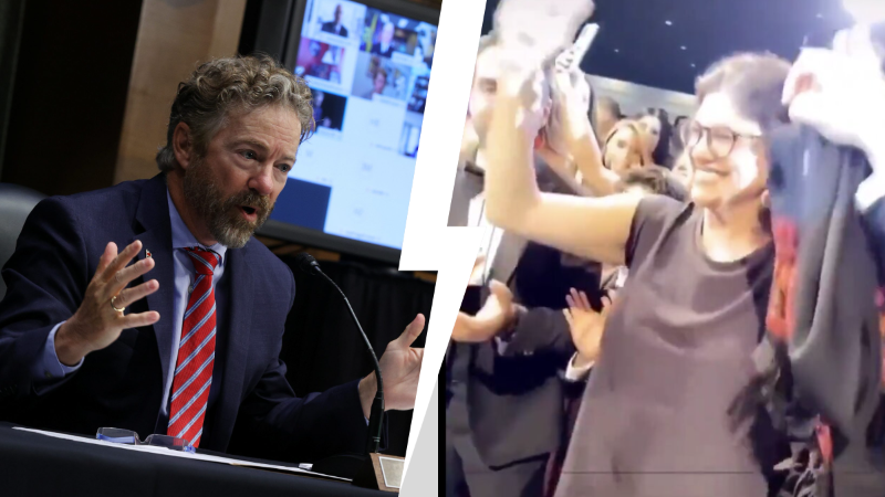 Tlaib Rips Rand Paul for Urging People To Defy COVID Mandates — He Fires Back With Hypocrisy Charge