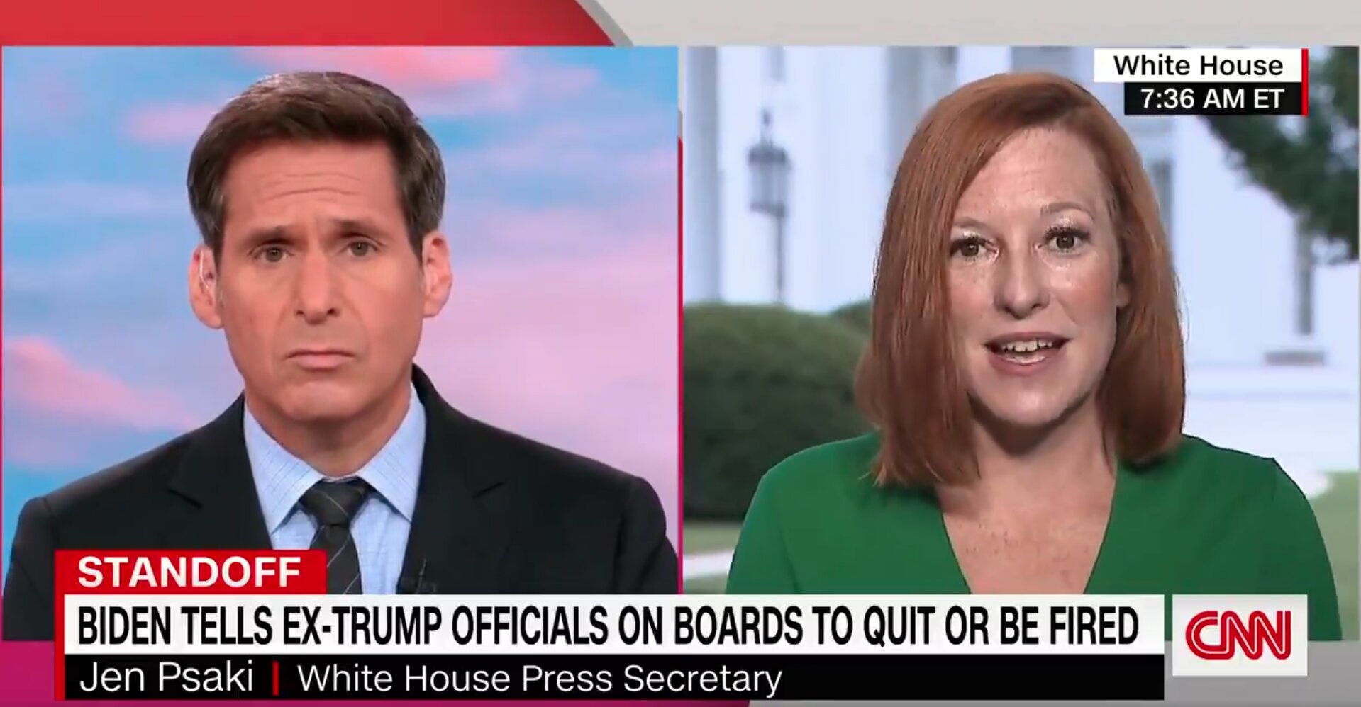 Psaki Reacts To Backlash From Trump Appointees After Being Asked To Resign