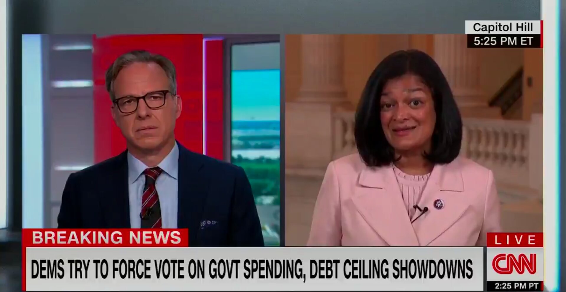 House Progressive Caucus Chair Threatens to Kill Bipartisan Infrastructure Package