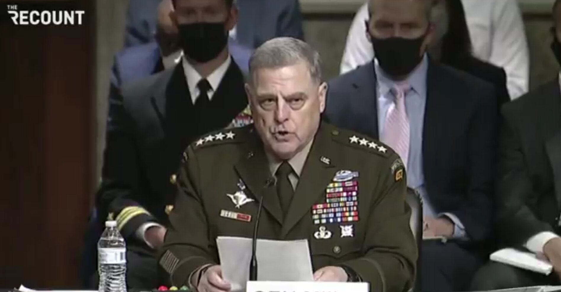 Milley Discusses Call With Pelosi, Told Her He’s ‘Not Qualified to Determine’ Trump’s Mental Health