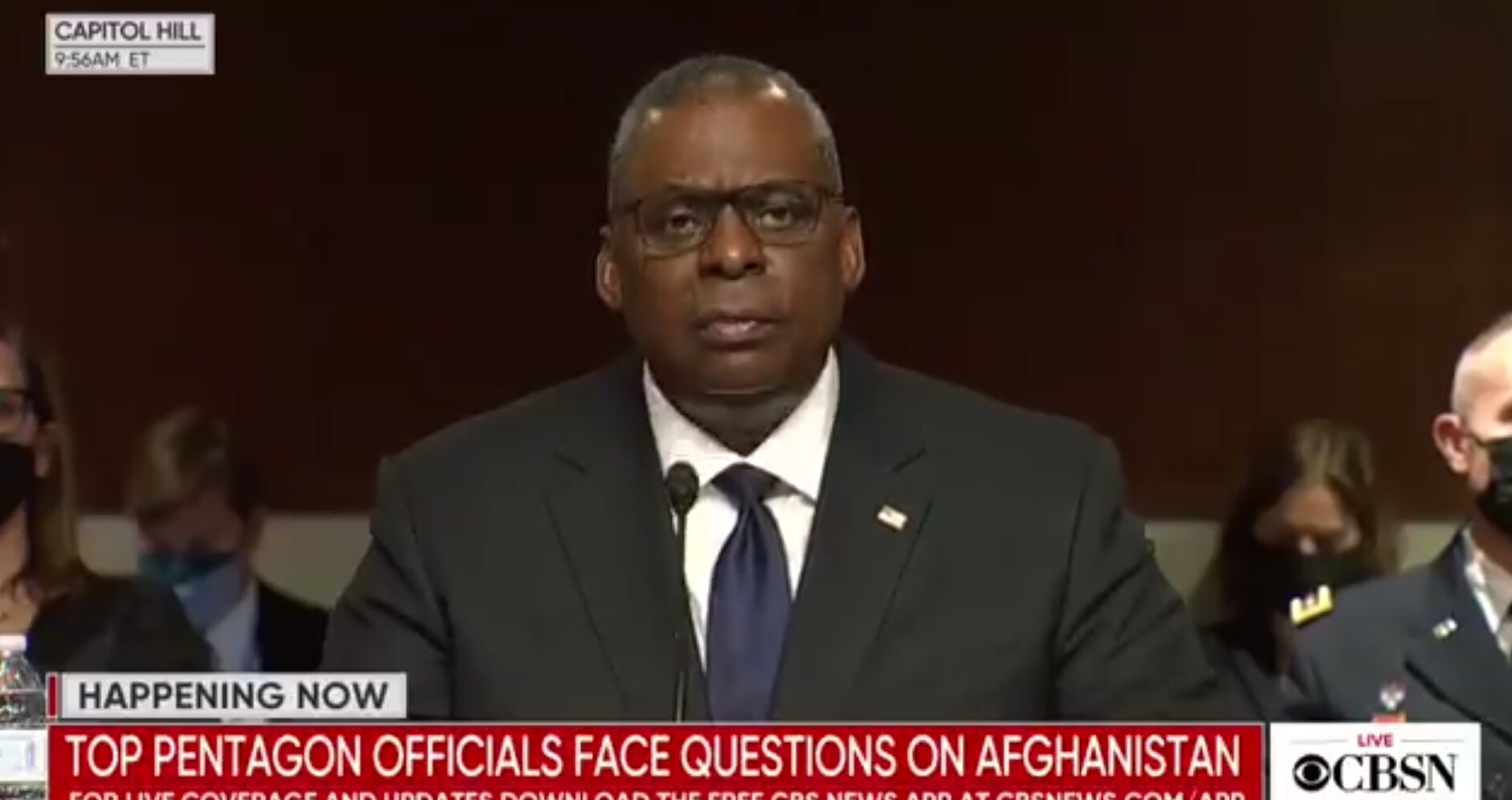 Defense Secretary Says the US Needs to Consider ‘Uncomfortable Truths’ During Afghanistan Testimony