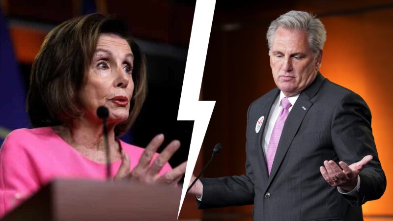 Pelosi Tears Into McCarthy for ‘Refusing To Take Action’ Against GOP Rep for ‘Bloodshed’ Comments