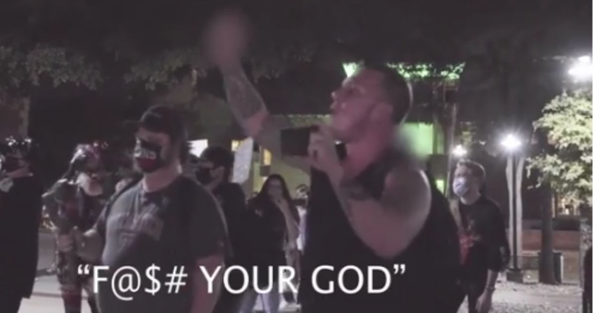 Watch: ANTIFA Crashes Pro-Life Prayer Vigil in Profanity-Laced Tirade