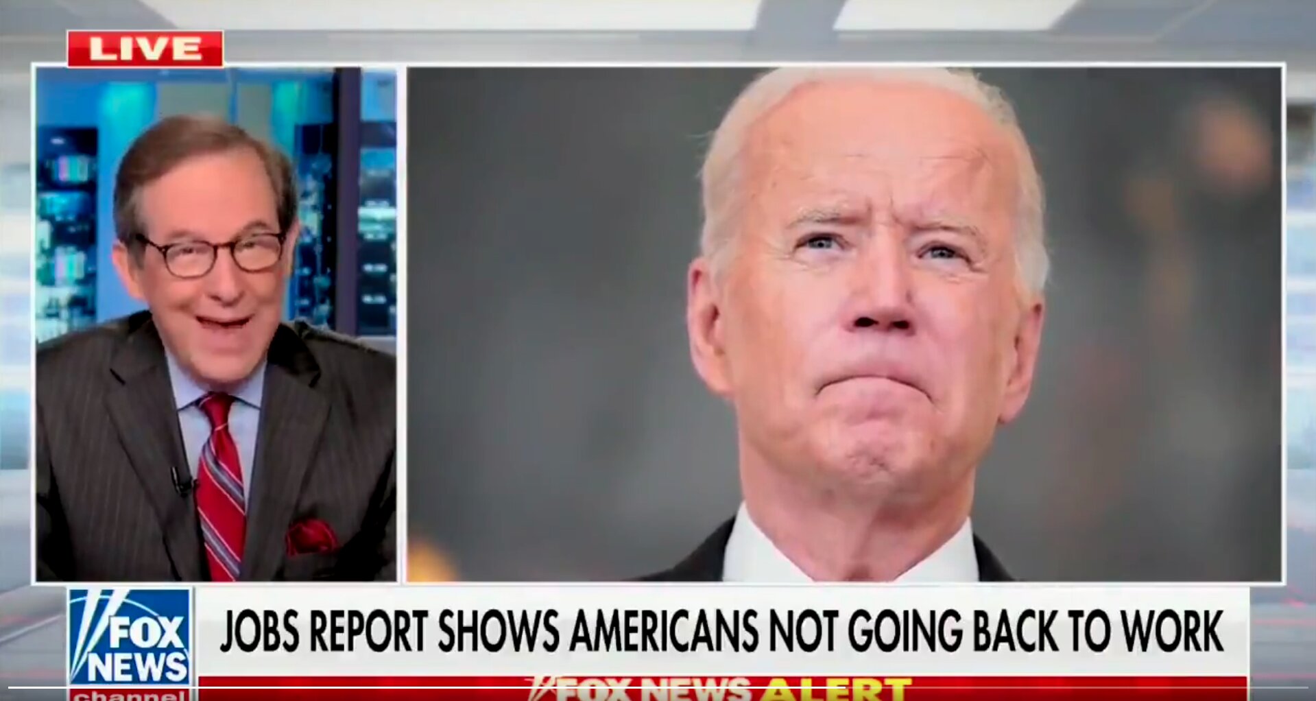 Chris Wallace Predicts Biden’s ‘Very Bad’ Poll Numbers Will Make It Hard to Pass Agenda