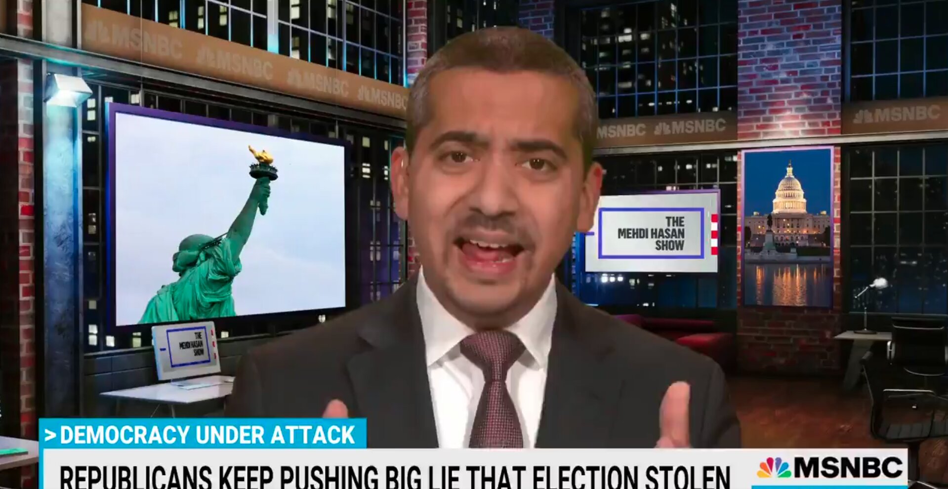 MSNBC Host Insists the US Is ‘In the Midst of a Rolling Coup’
