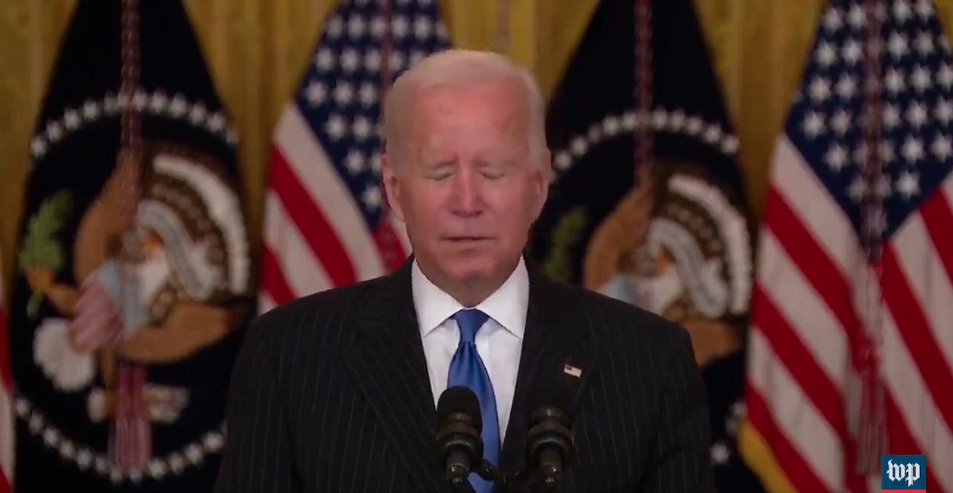Watch: Biden Struggles to Pronounce the Name of Port Director He Met with Ahead of Remarks