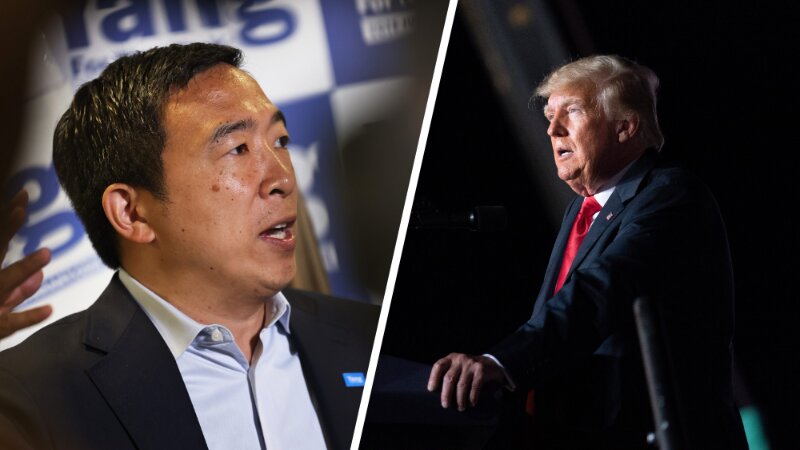 Andrew Yang Suggests Trump Might Have Won the Election ‘If Not for’ COVID-19: Book