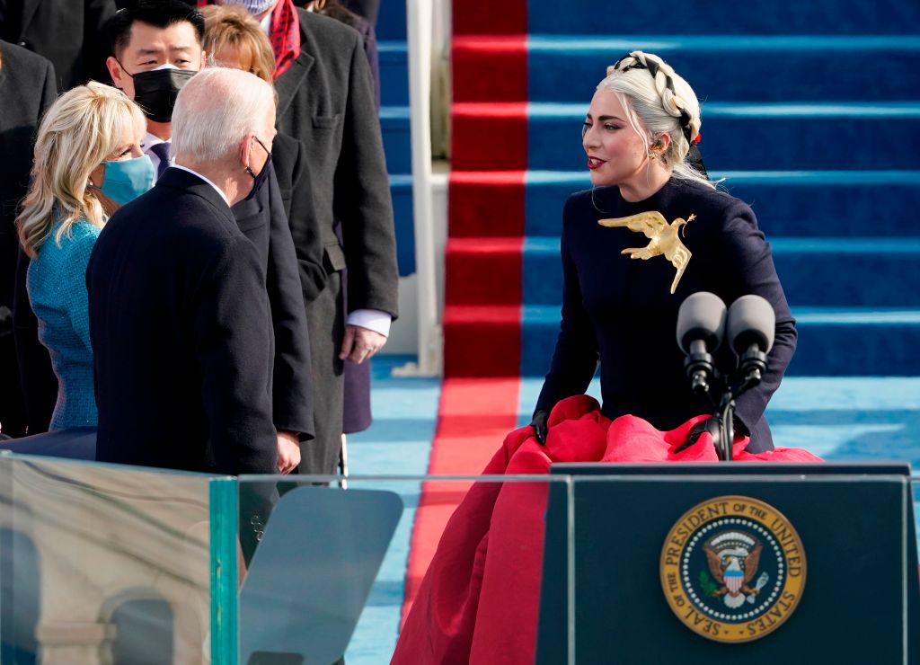 Lady Gaga Says She Wore a ‘Bulletproof Dress’ to Biden’s Inauguration, Felt ‘Deep Fear’ When Trump Was POTUS