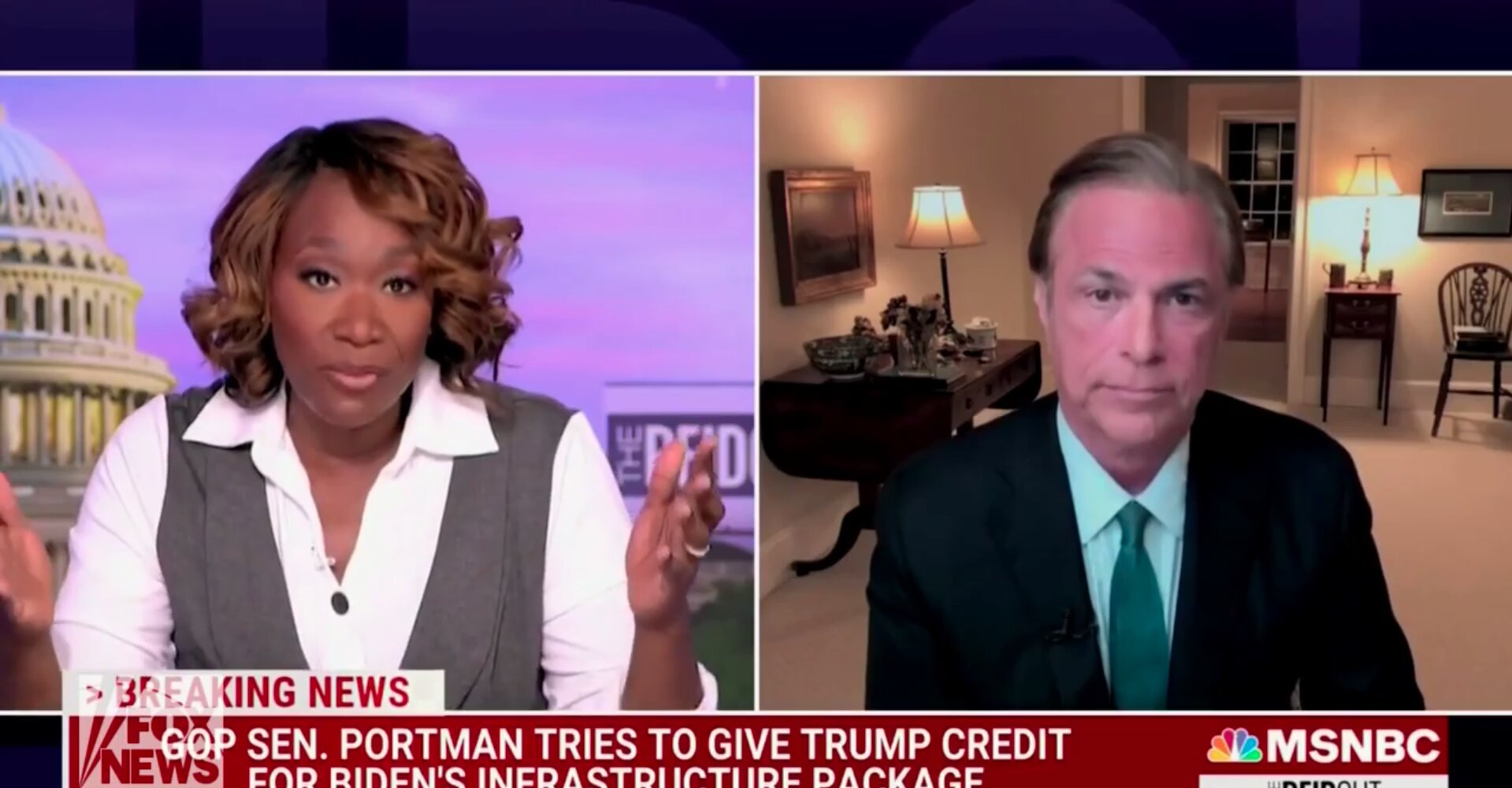 Joy Reid Suggests Americans Are ‘Not Happy’ With Biden Because They Spent Their COVID Stimulus Checks