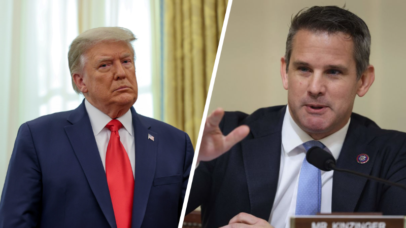 Kinzinger Mocks Trump for Claiming Credit for Youngkin’s Victory