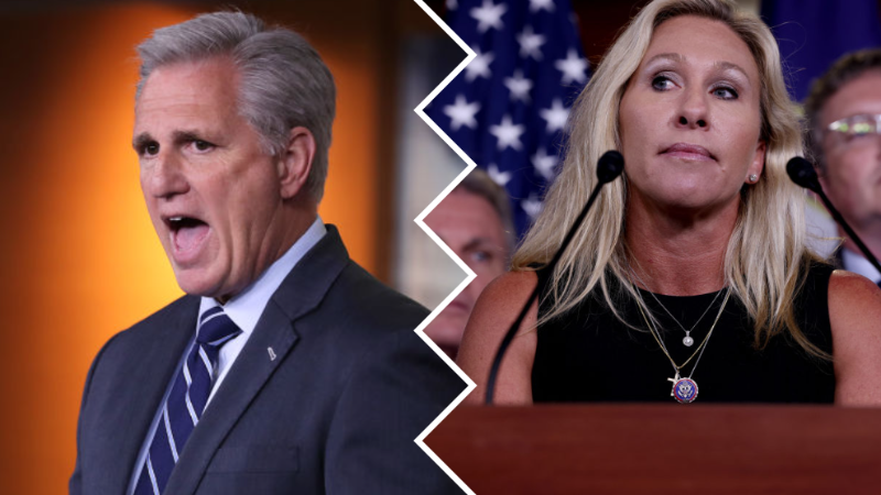 Greene Says McCarthy ‘Has a Problem’ if He Wants to Become Speaker