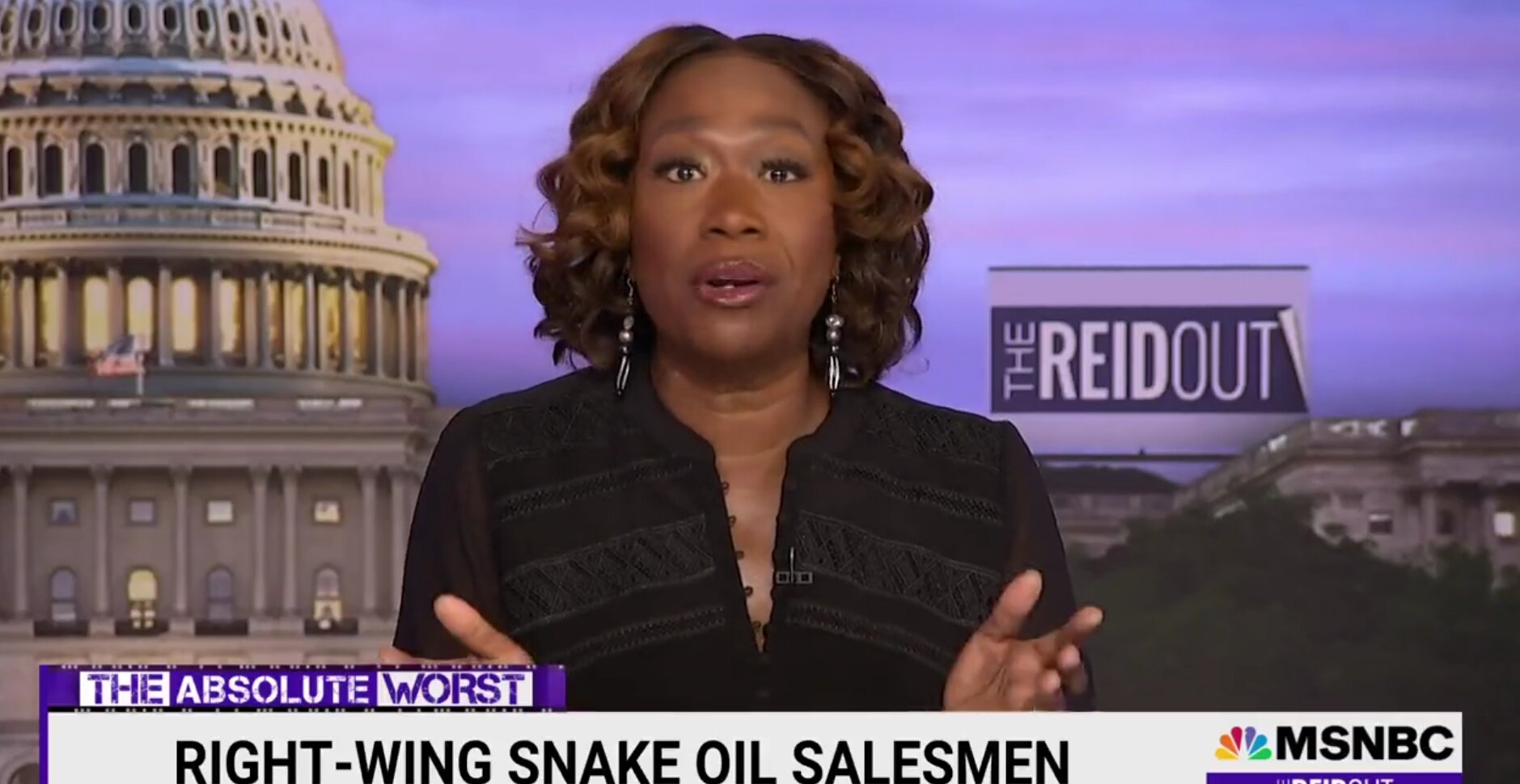 Joy Reid Claims Fox News, GOP Want COVID Variant Surge to ‘Burn Brighter Than a Fox News Christmas Tree’