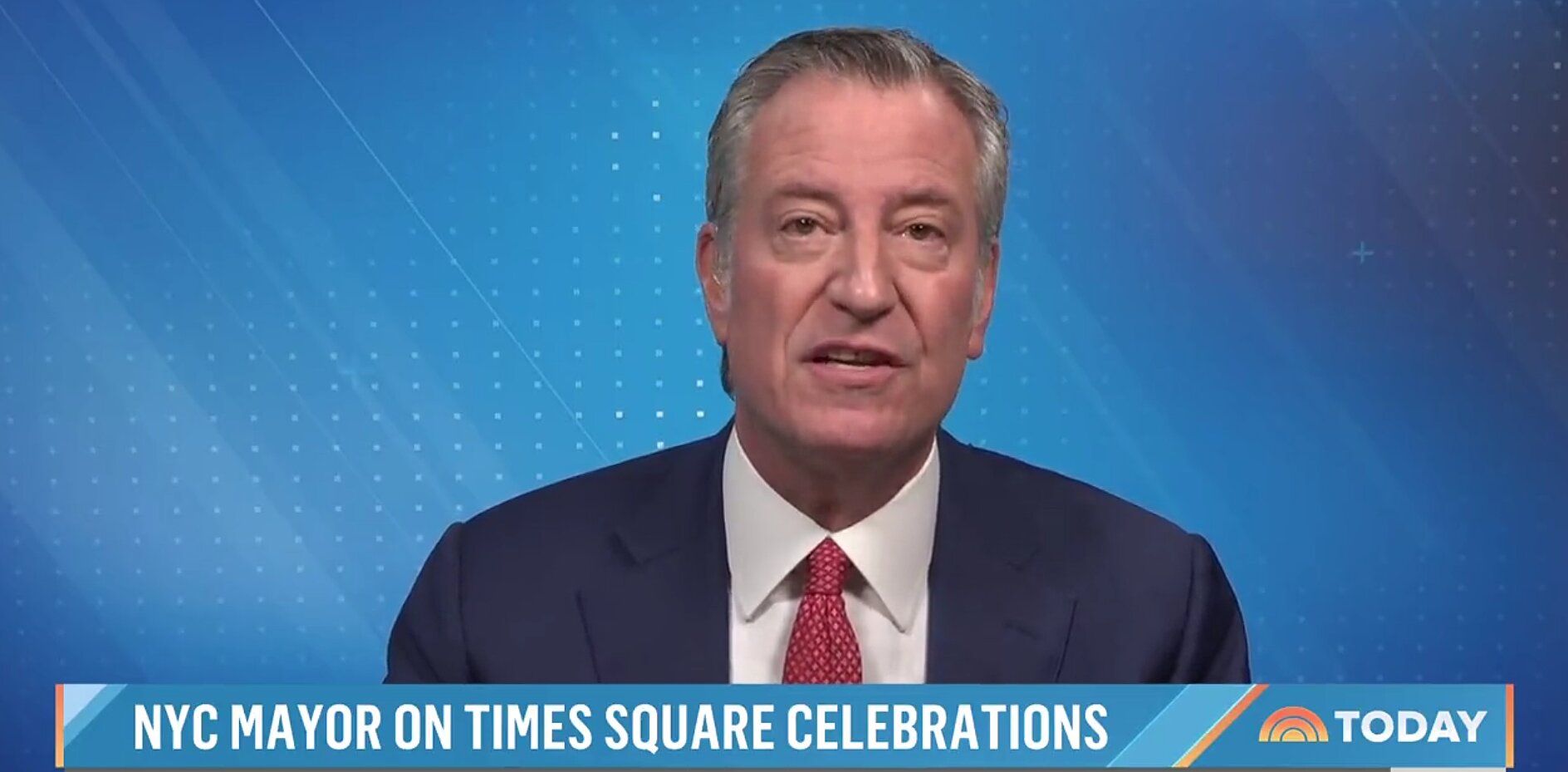 De Blasio Says He Wants to Show That New York Is ‘Moving Forward’ With Times Square Celebration