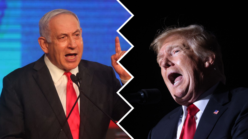 Trump Rips Netanyahu for Congratulating Biden on Election Win – He Responds