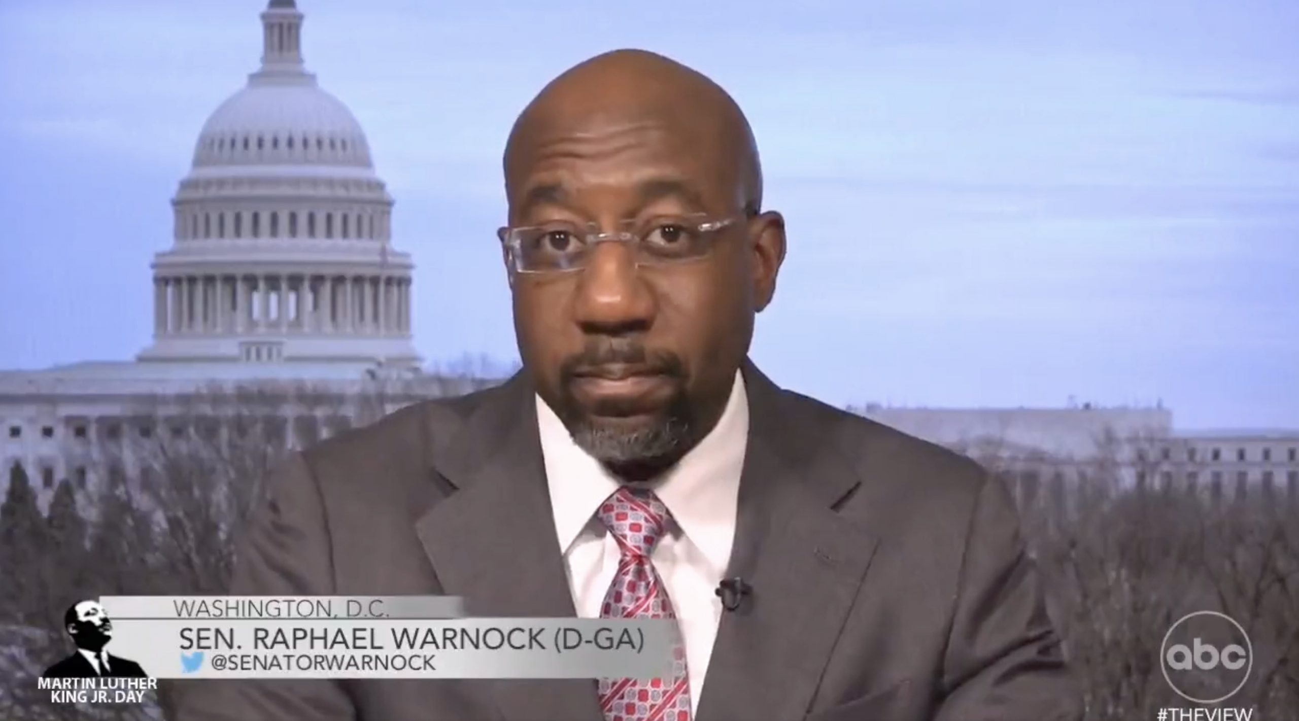 Sen. Raphael Warnock Accuses Republican Colleagues of Choosing ‘Power and Politics’ Over Democracy