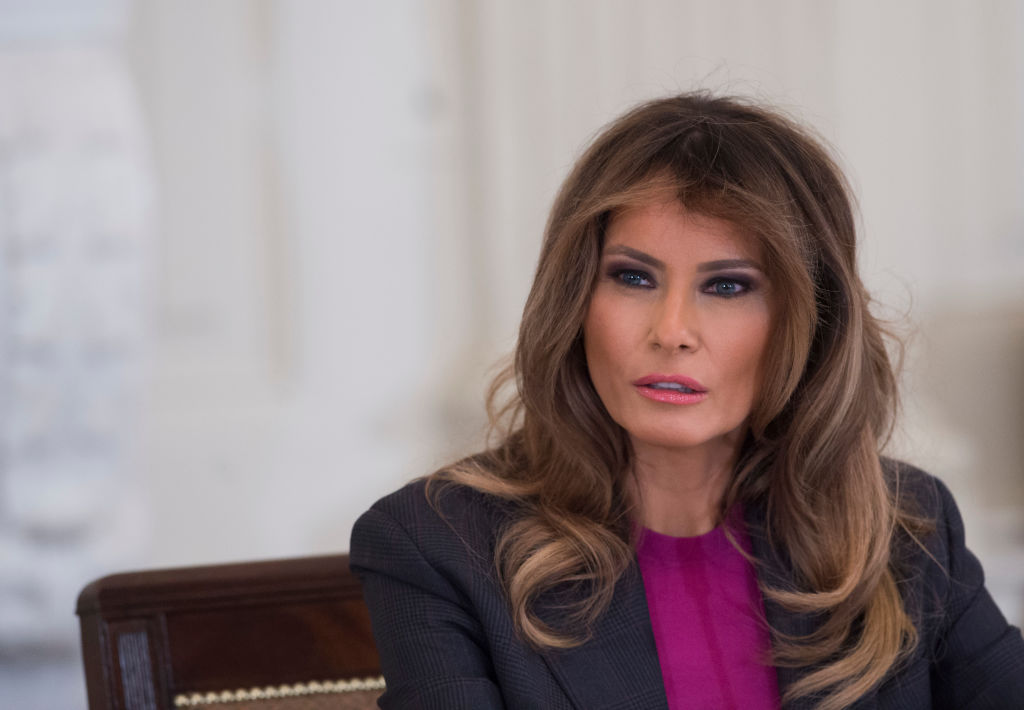 Melania Trump Breaks Silence for the First Time Since Arrest of Her Husband