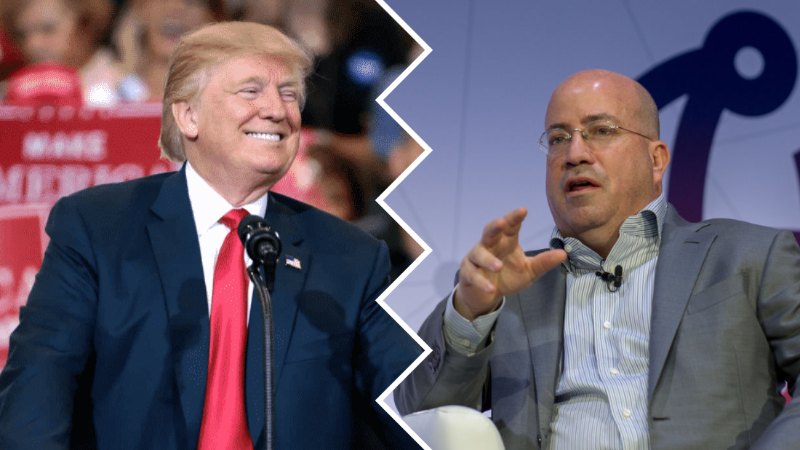 Trump Celebrates Departure of ‘World-Class Sleazebag’ Jeff Zucker From CNN