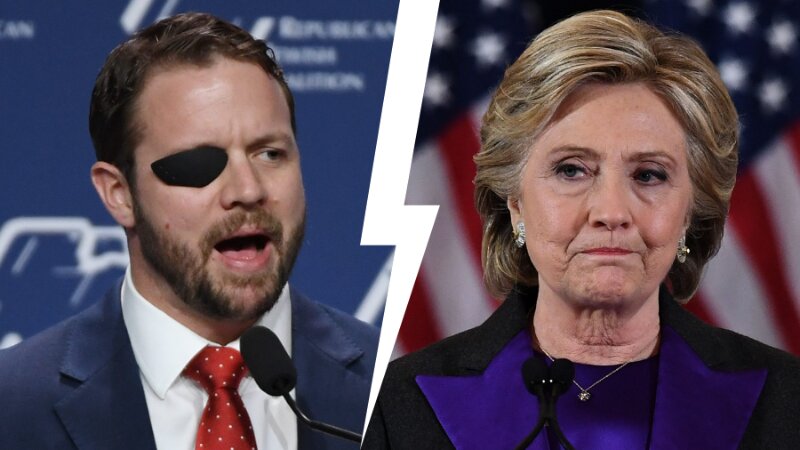 ‘I Can’t Believe She Just Said That’: Dan Crenshaw Reacts to Hillary Clinton’s Russia Claims