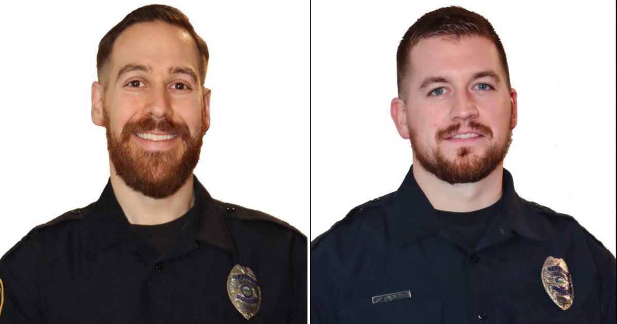 Officers Receive Award After Facing Armed Burglar and Getting Shot to Save Kids Hiding in Bathroom