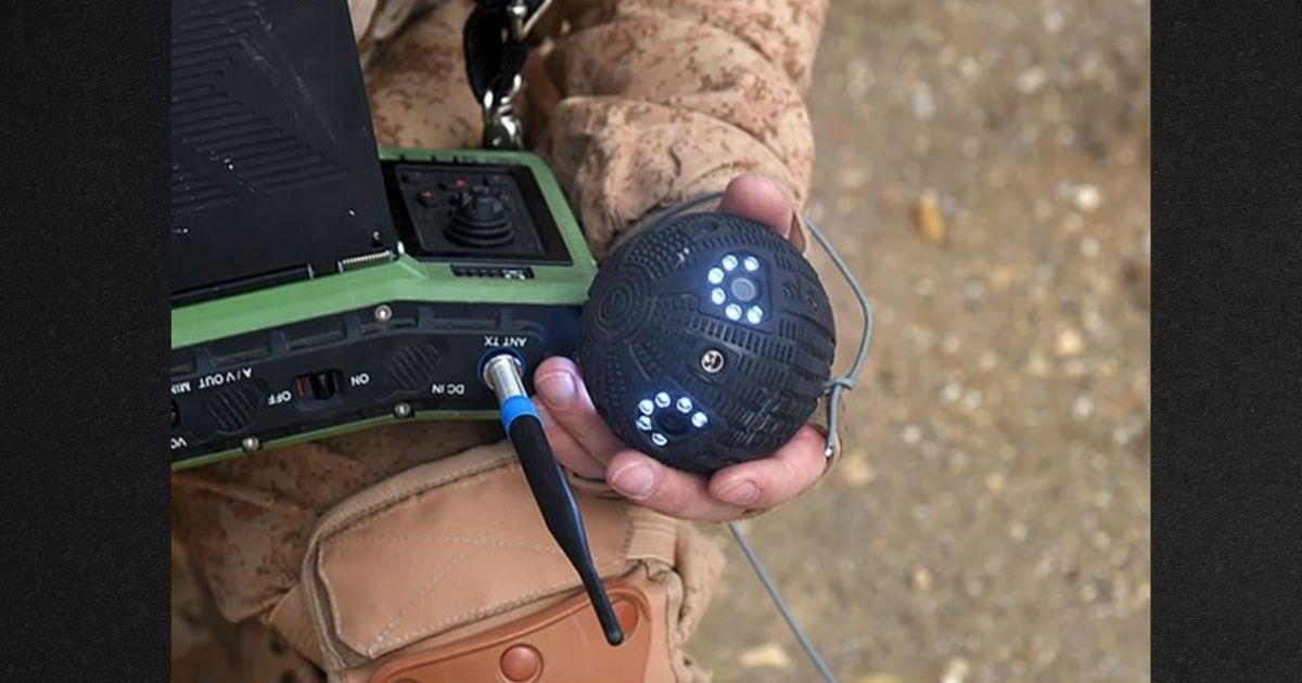 Russian Troops Can Throw This 'Robo-Ball' Toward Enemies for an Instant Battlefield Advantage