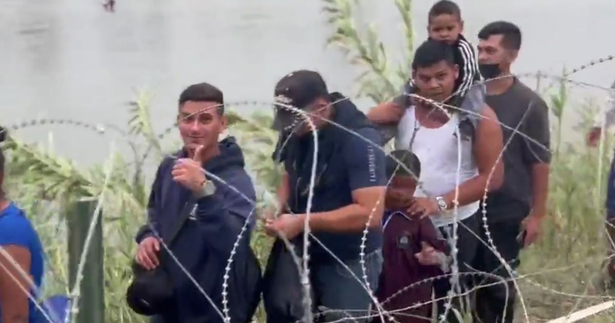 Watch: 3 Videos of Illegals Having Fun as They Stream Across River Show Invasion Is Worse Than We Thought