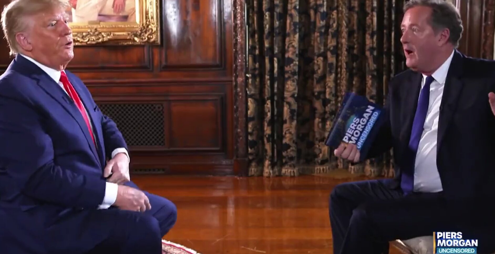 Audio Indicates Trump Interview Ended Differently Than What Is Shown in Piers Morgan Promo