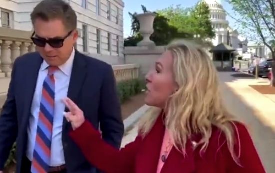‘You’re Lying’: Jim Acosta and Greene Clash Over Text Messages