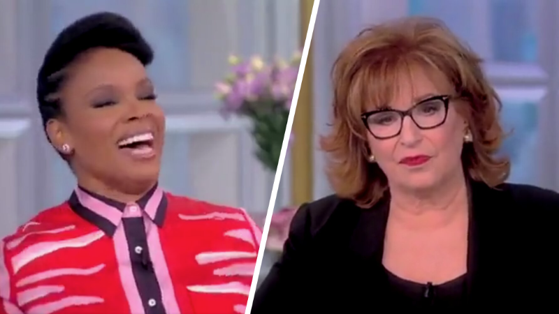 Watch: Joy Behar Reacts After Guest Calls Trump ‘Hilarious’: ‘About As Funny as a Herpes Sore’