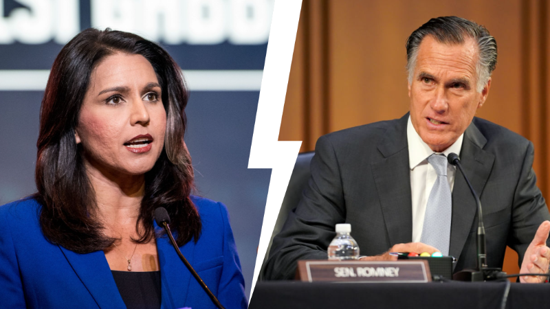 Gabbard Takes Actions After Romney Accuses Her of Spreading ‘Treasonous Lies’