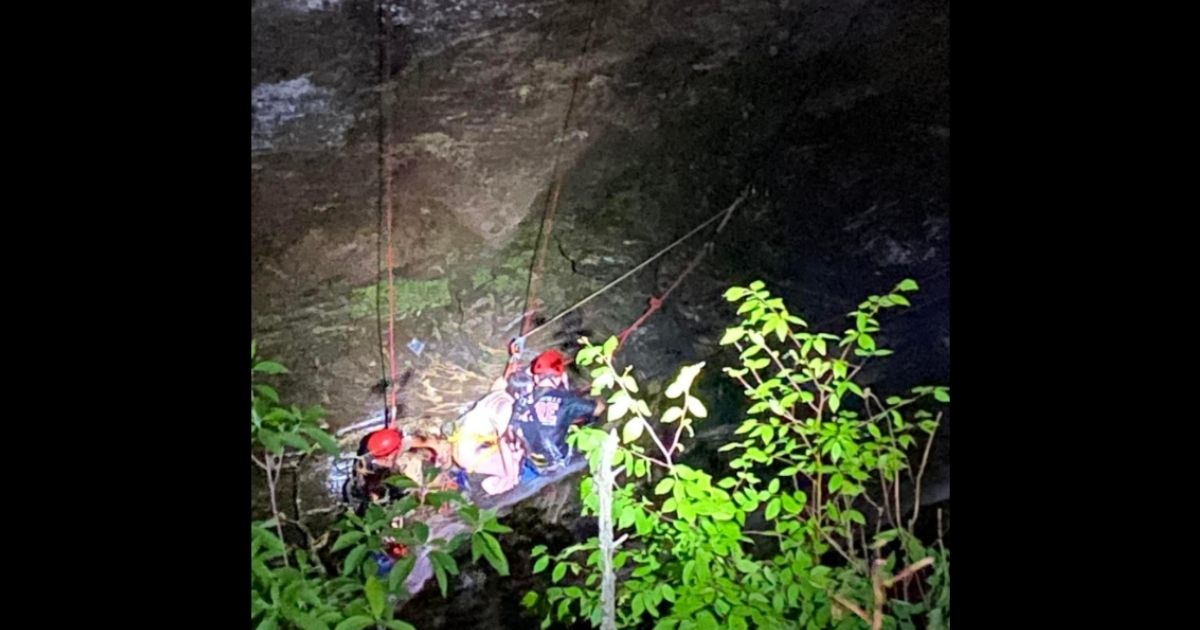 'Absolutely a Miracle': Rescue After Teen Falls Off 50-Foot Waterfall, Gets Wedged Between Rocks