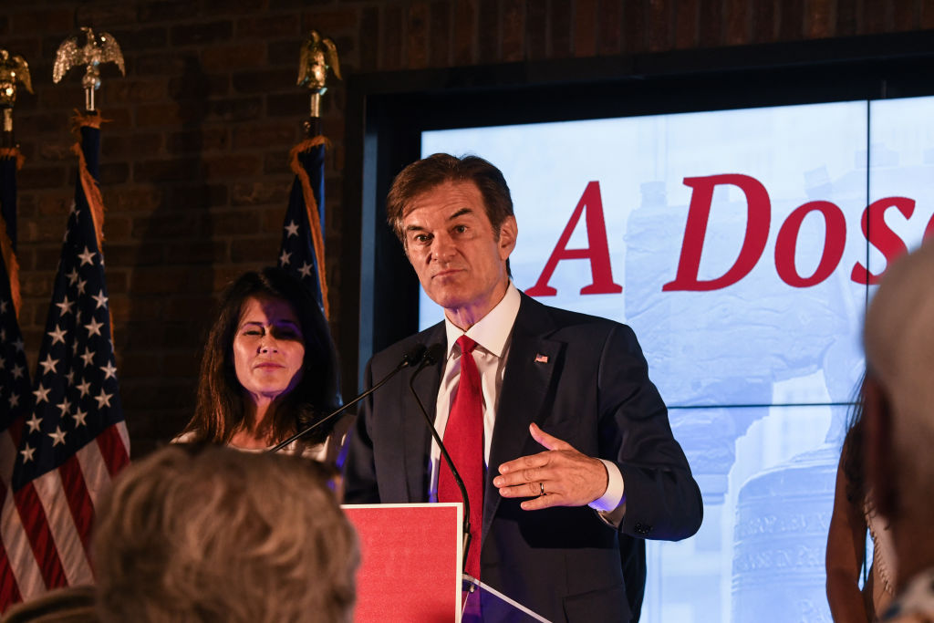 Dr. Oz Appears to Ditch Trump Weeks After His Narrow Primary Victory