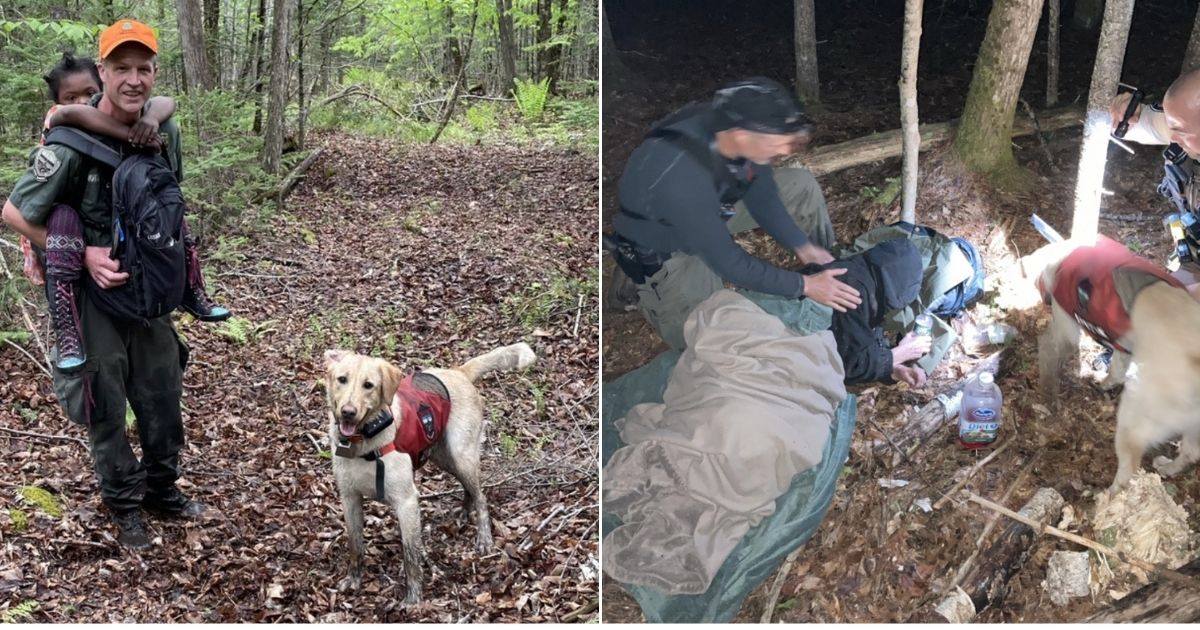Game Warden and K9 Save 11-Year-Old Girl and 77-Year-Old Woman Over the Weekend