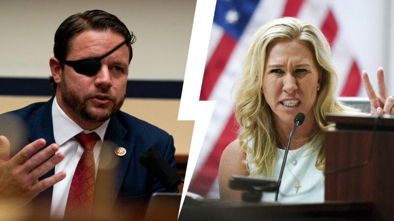 Crenshaw, Greene Feud Over Ukrainian Aid Bill
