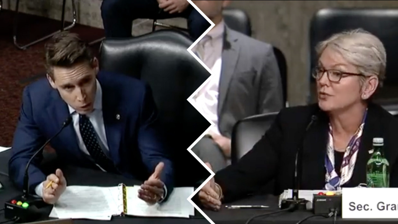GOP Senator Throws Down With Energy Sec After She Insists Biden’s Policies Had No Impact on Gas Prices