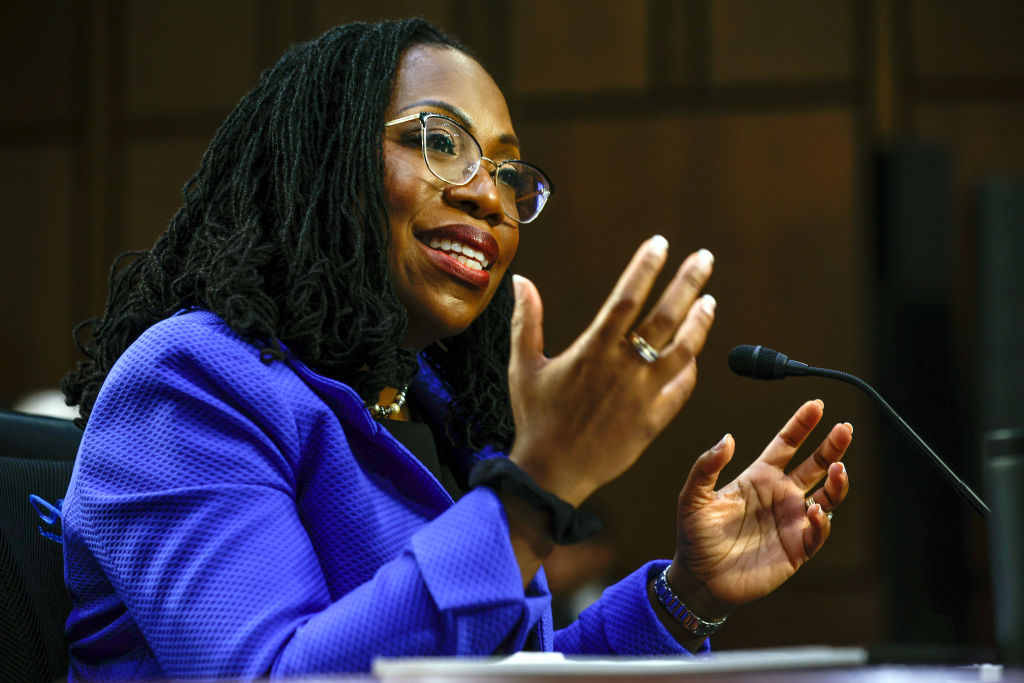 Ketanji Brown Caught on Camera Applauding Pervasive ‘Assault Weapons’ Ban