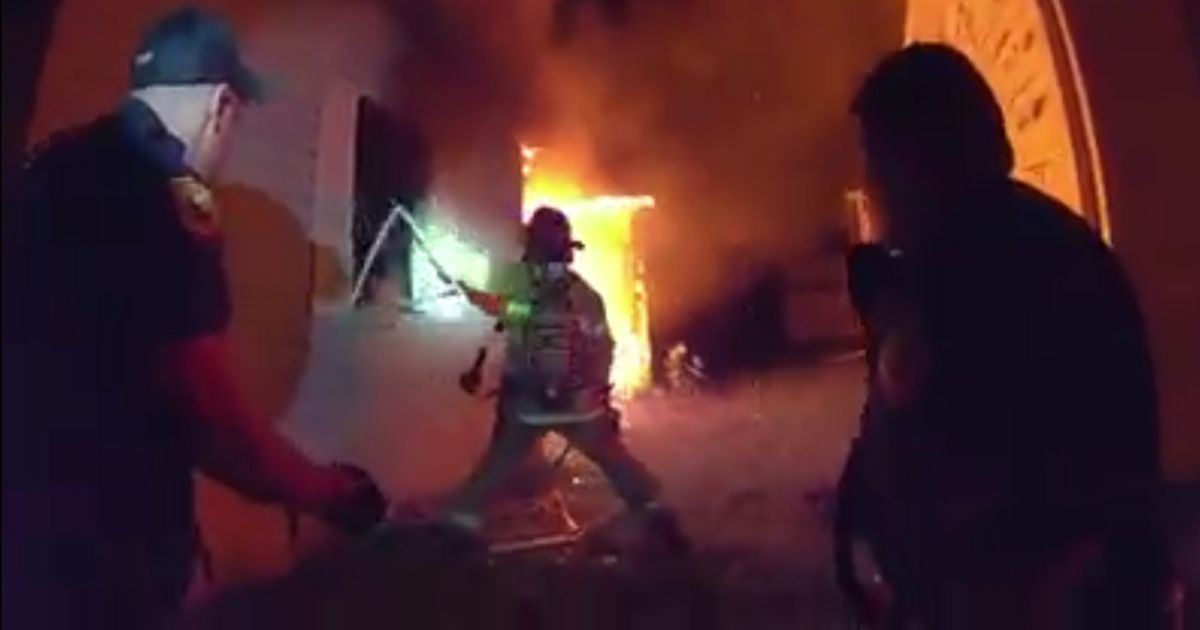Video: First Responders Enter 'Fully Engulfed' Home to Rescue 3-Year-Old Trapped in Back Bedroom