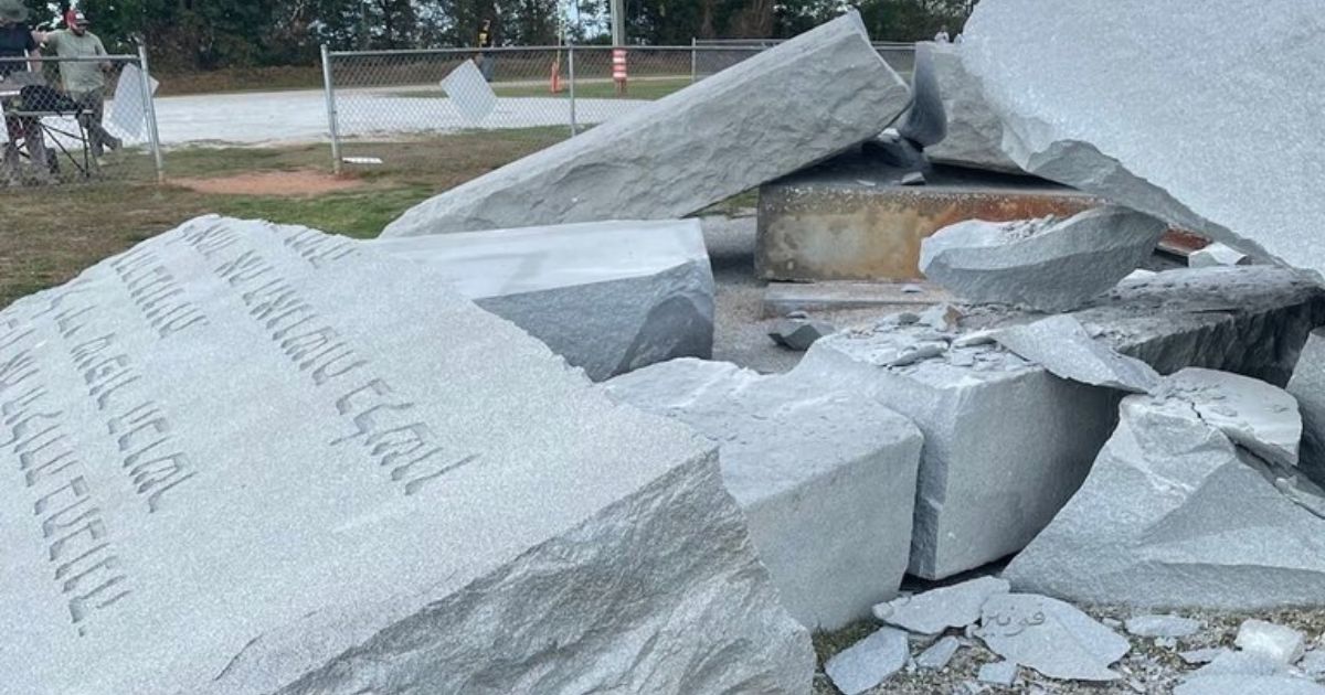 Mystery Deepens: Something Was Supposed to Be Beneath Razed Georgia Guidestones, but Where Is It?