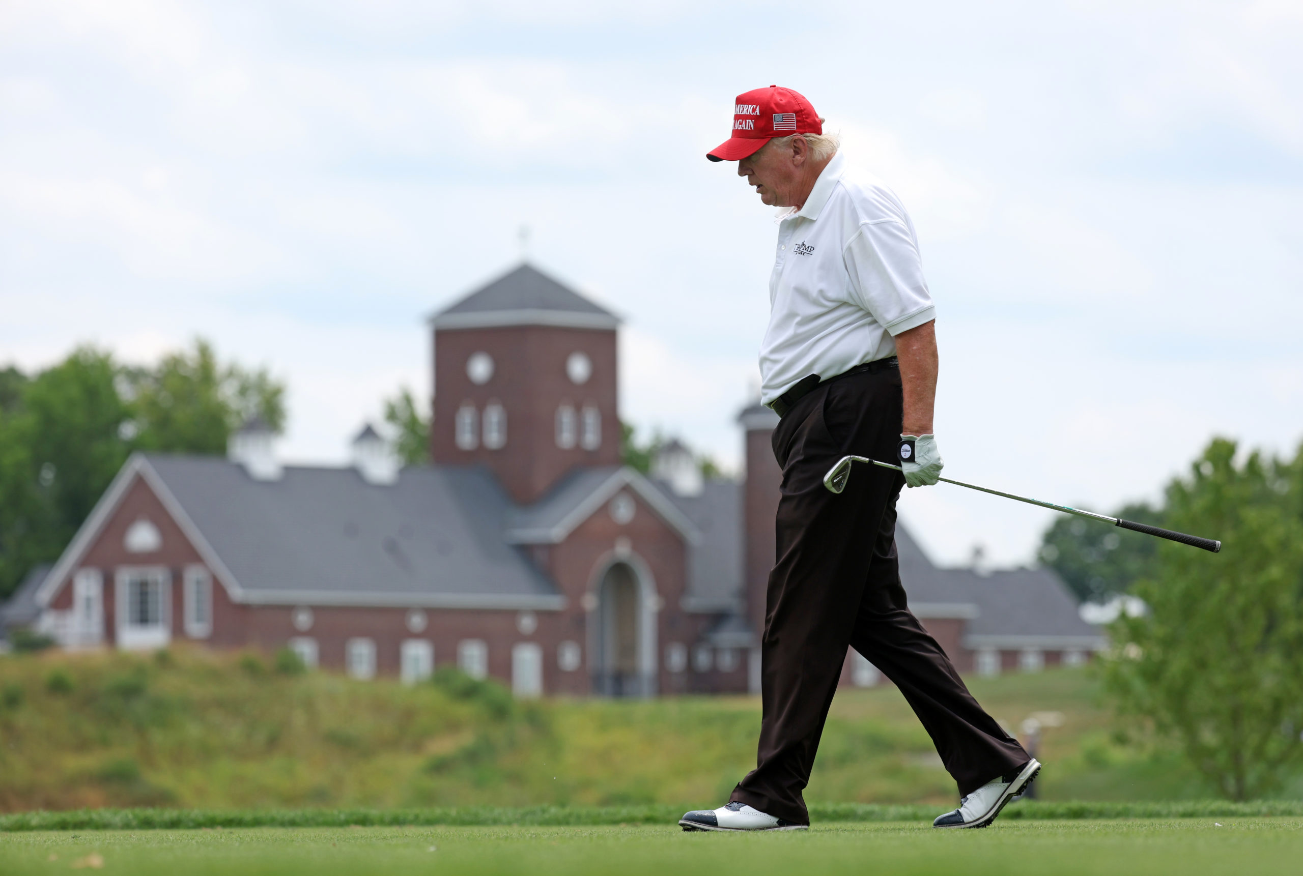 Video: Trump Reacts to 9/11 Families Criticizing Him for Hosting Golf Tournament Backed by Saudi Arabia Fund