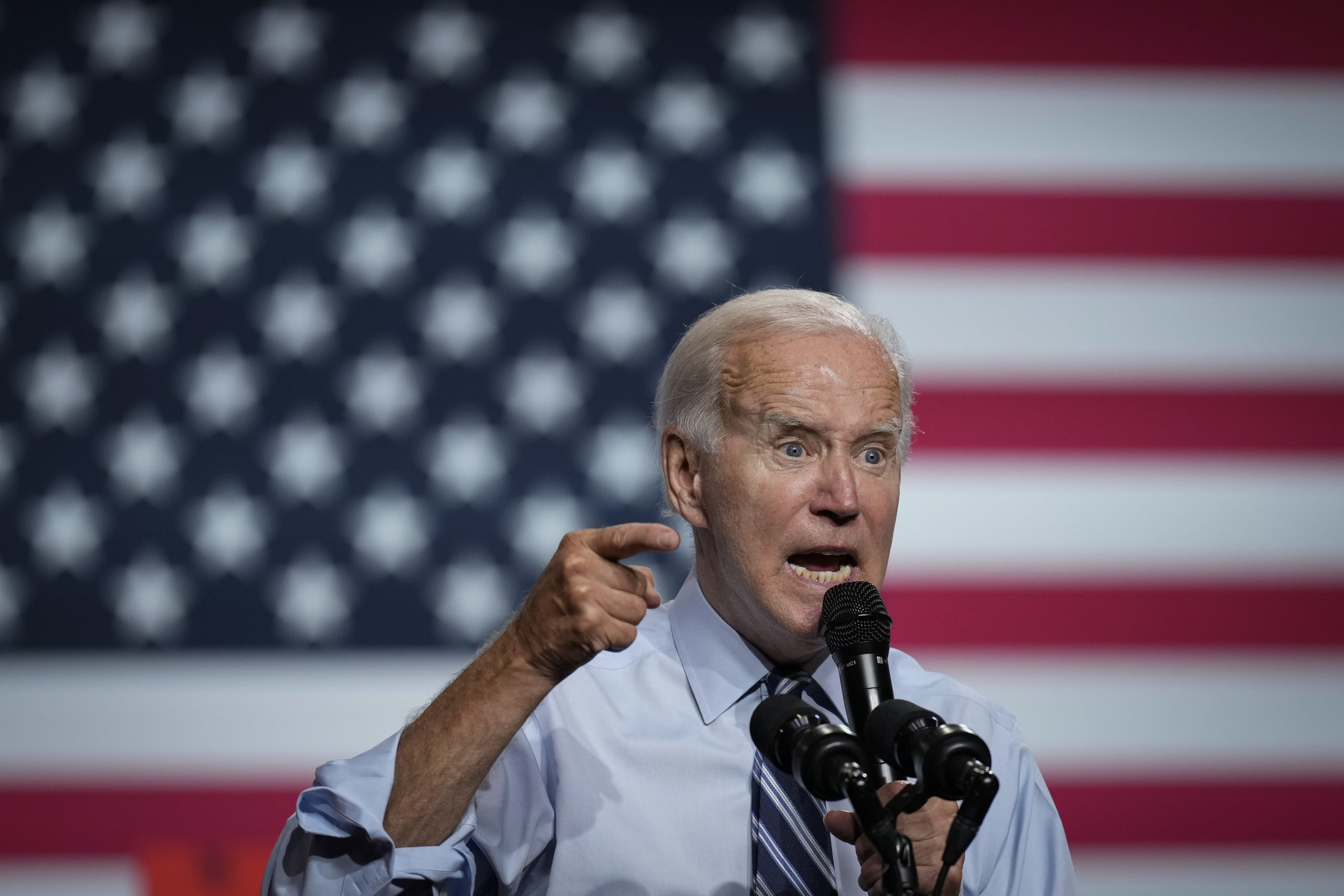 Heckler Interrupts Biden During Speech at a Rally: ‘You Stole the Election!’