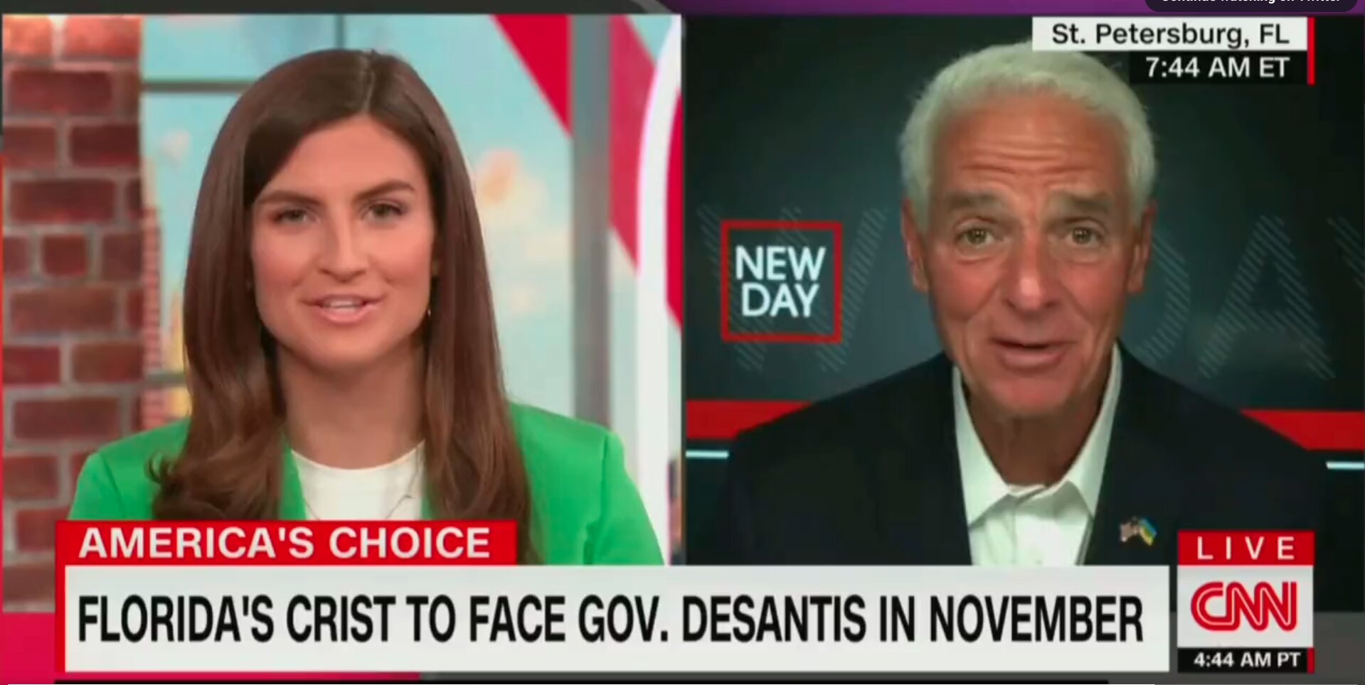 Dem Florida Gubernatorial Candidate Wants Biden to Campaign With Him, Insists He Is an ‘Exceptional’ President