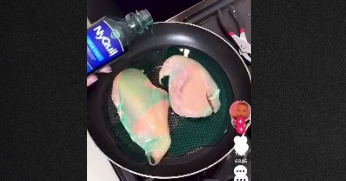 Chicken with a Side of Nyquil? FDA Forced to Issue Warning Over Unbelievable TikTok Video