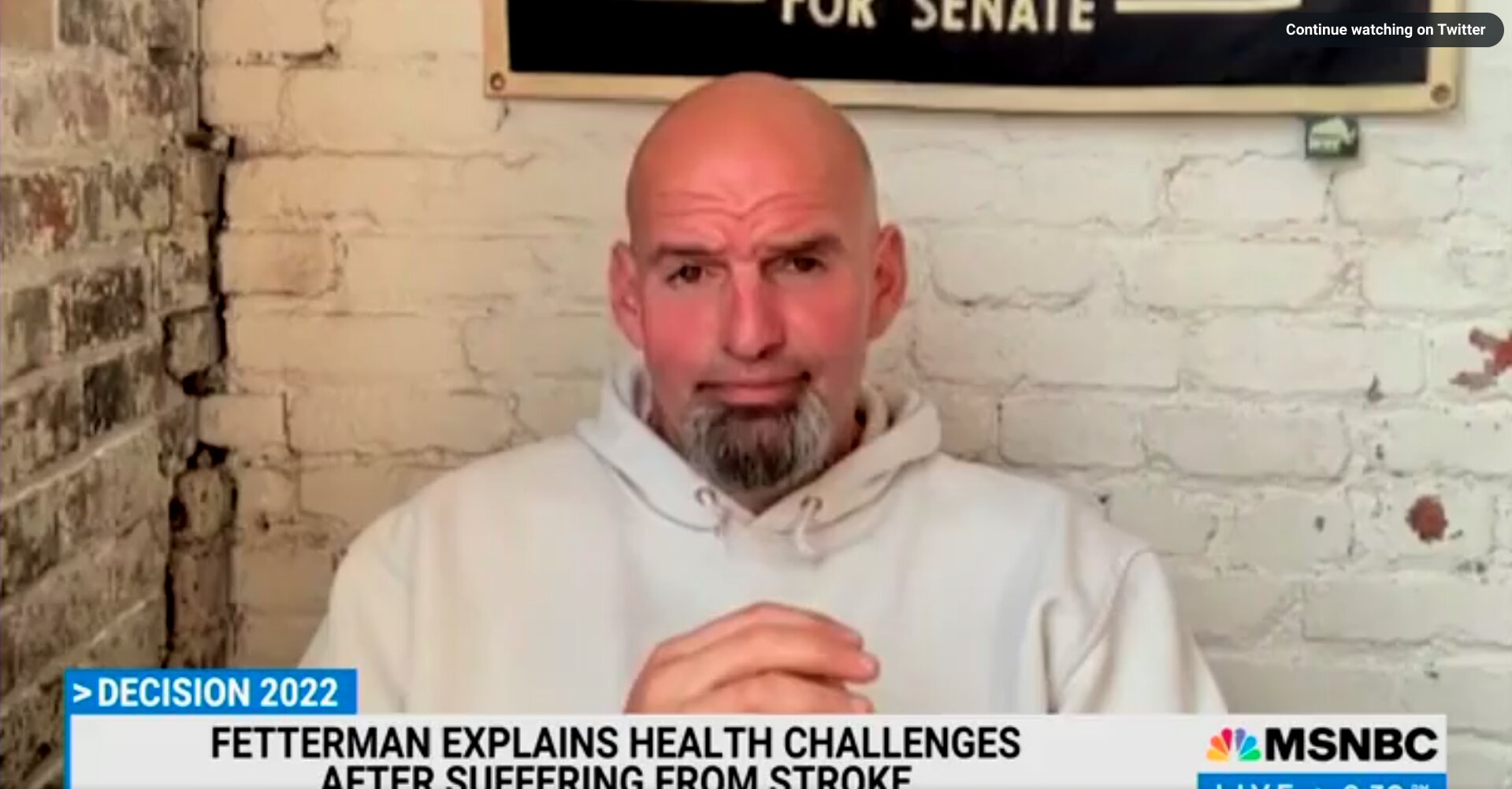 Fetterman Says He Took a Test Which ‘Confirmed’ He Is ‘Fully Functioning’ Amid Questions About His Health