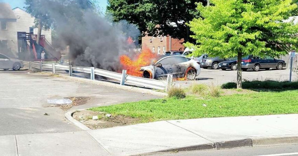 Tesla Catches on Fire, Takes Over 25,000 Gallons of Water and 42 Minutes for Firefighters to Extinguish