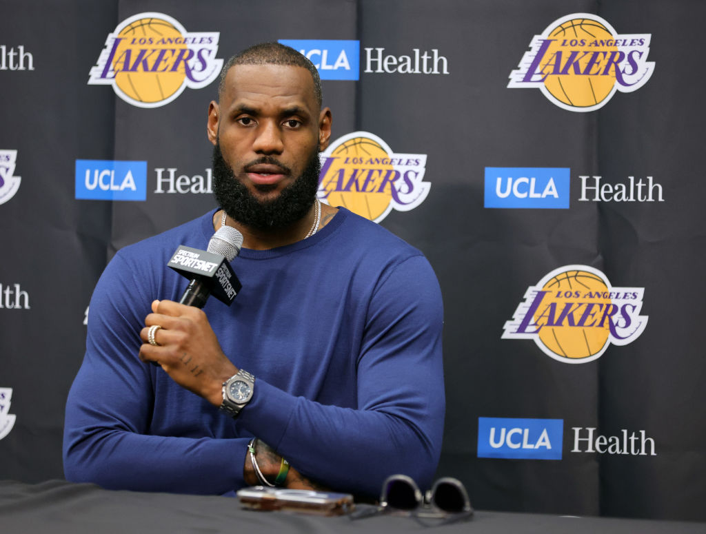 LeBron James Celebrates Breaking NBA Scoring Record with Vulgar Live TV Speech
