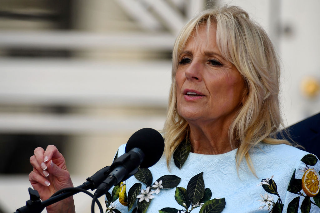 Jill Biden Attends Event for 20 Minutes, Asks Audience to ‘Dig a Little Deeper’ After They Already Paid $1,000