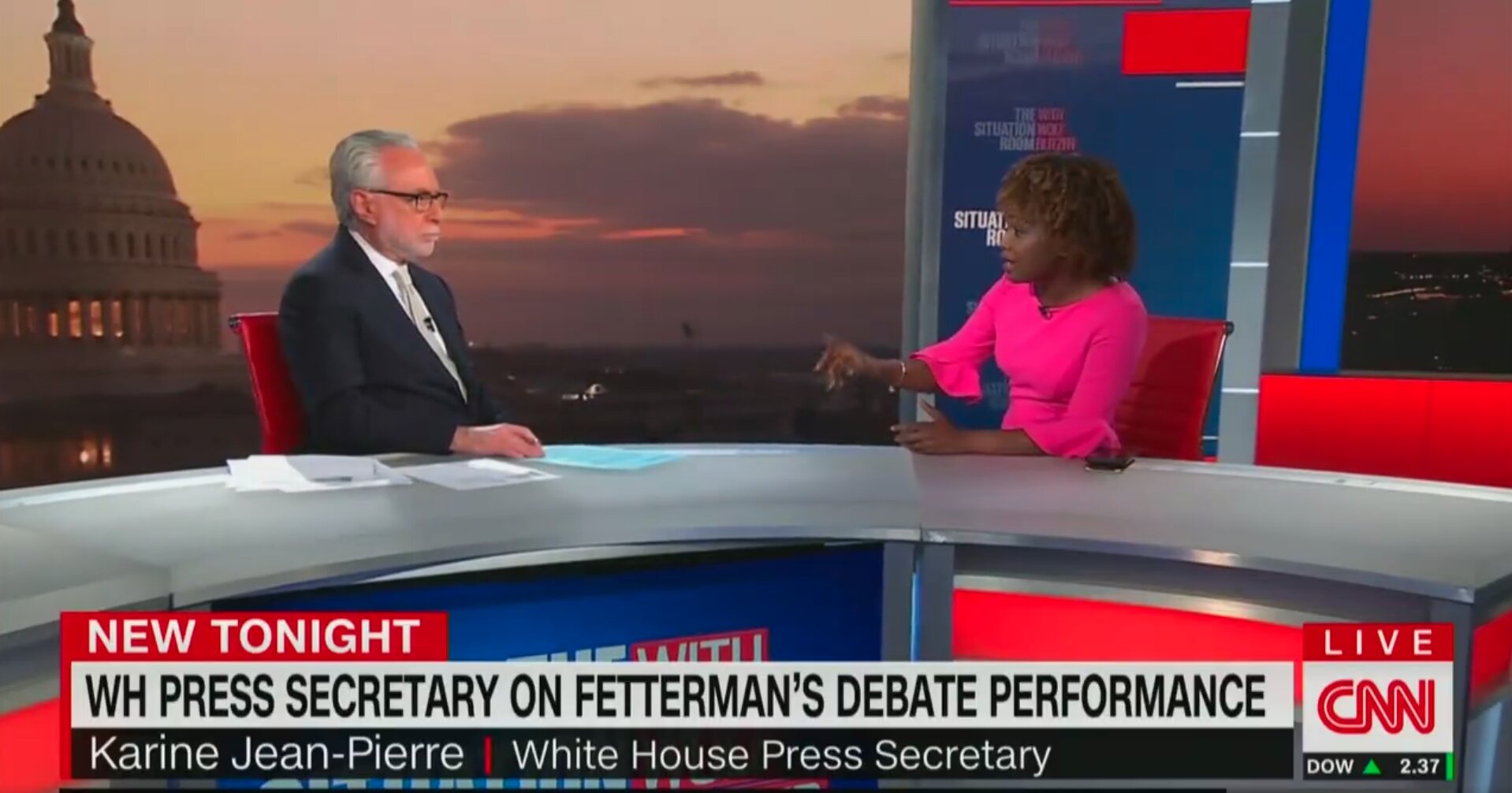Even CNN Is Asking if Biden Has ‘Any Concerns’ About Fetterman After Debate