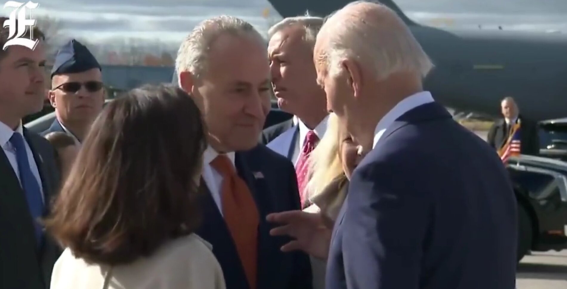 Schumer Heard on Hot Mic Giving Warning to Biden About Georgia Race