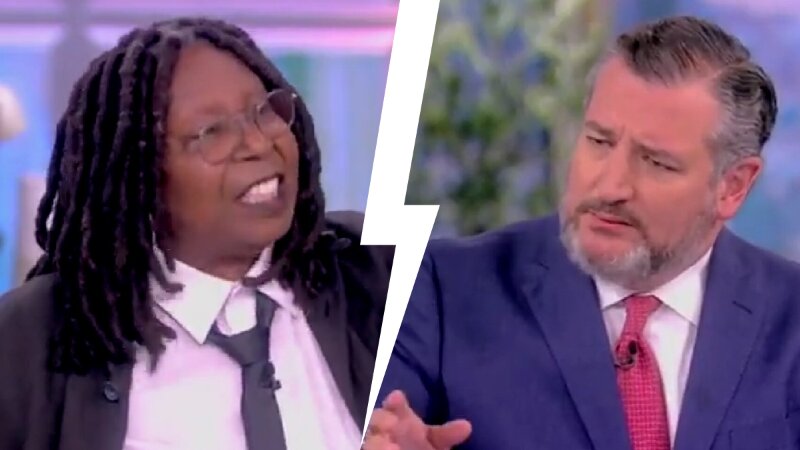 Whoopi Goldberg, Ted Cruz Clash Over ‘Antifa Riots’