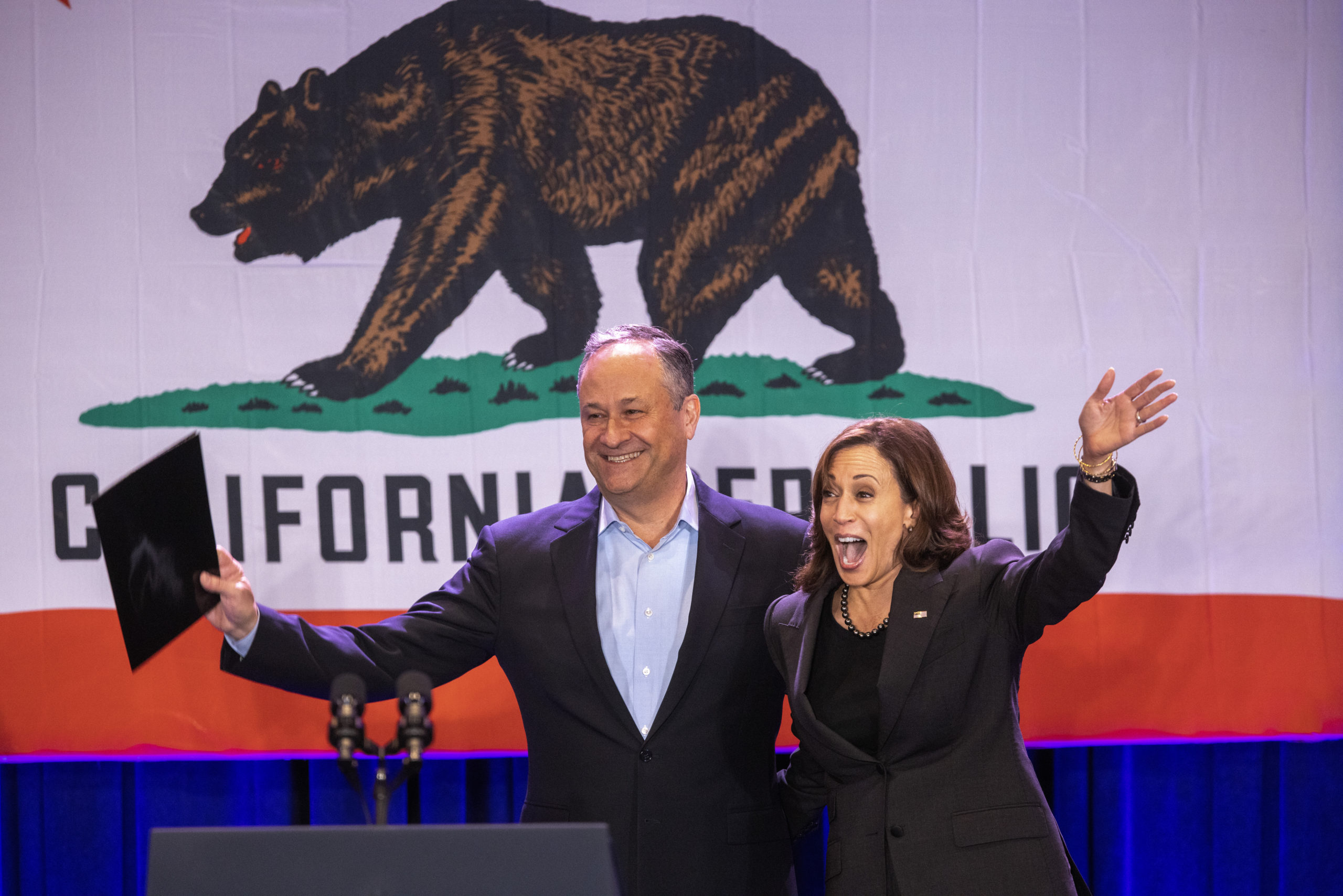 Kamala Harris’ Husband Has Message for Dems if Biden Chooses Not to Run Again