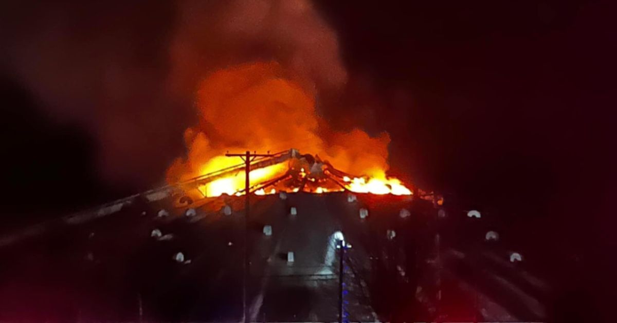 Latest Agriculture Industry Fire Is Bad – Crews Aren’t Sure How Long This One Will Take to Extinguish